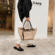 JI HAO, дизайн, сумки для женщин, из искусственной кожи, женская сумка на плечо, простая женская сумка, модная универсальная сумка-тоут