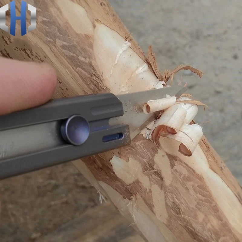 Titanium Alloy Utility Knife Light Cut Wallpaper Express Box Opener Cut Demolition Envelope Engraving Large EDC Titanium Alloy Utility Knife Light Cut Wallpaper Express Box Opener Cut Demolition Envelope Engraving Large EDC