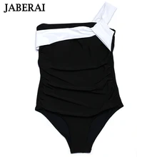 Новое поступление цельные купальники сексуальный черный купальник на Одно Плечо Мягкий слитный купальник женский купальный костюм 2