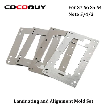 

Novecel Laminating and Alignment Mold Set for Samsung Note3 Note4 Note5 S4 S5 S6 S7 with LCD Laminating Machine