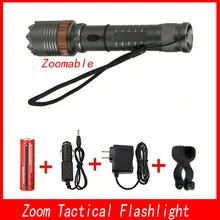 4000lm High Power XML T6 Zoom Led Tactical Flashlight Rechargeable Torch Lantern Hunting Flashlight AAA/18650 Battery Charger sitemap 28 xml