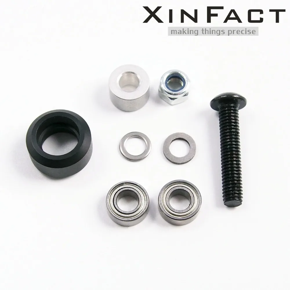 Prix pour Petit V roue Kit pour Openbuilds V-Slot rail, OX CNC, V Slot, mini roue pleine-Lot20 Prix pour Petit V roue Kit pour Openbuilds V-Slot rail, OX CNC, V Slot, mini roue pleine-Lot20