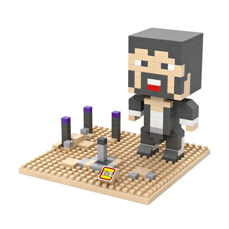 Wholesale LOZ Blocks Cartoon Game Mine Mini Blocks...