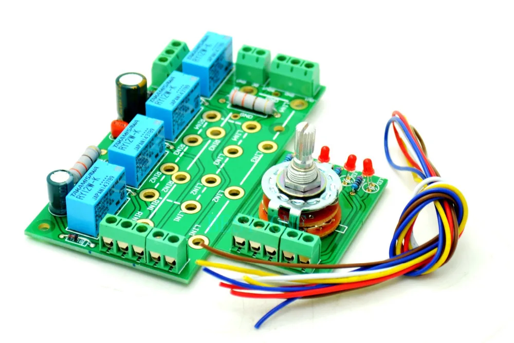 Audio Signal Switching Four Relay Switches Dc 1550v Ac 12v18v