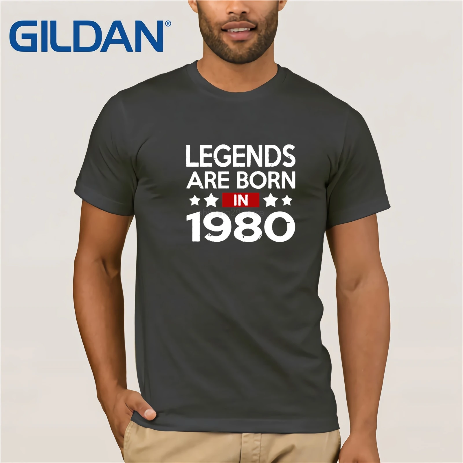 Camiseta винтажная рубашка Legends Are Born In 1980 Футболка мужская унисекс футболка 80s ретро брендовая одежда топы хипстерские футболки