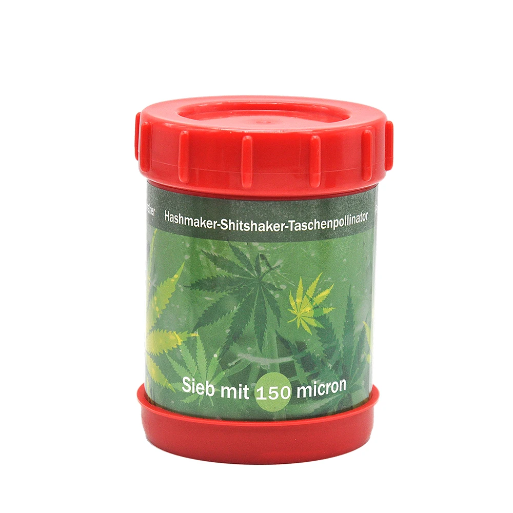 

1 pollen presser Shaker Pollen Sifter Box New Micro Mesh Stash Can Safe Shaker 4.5" Silk Screen herb grinder