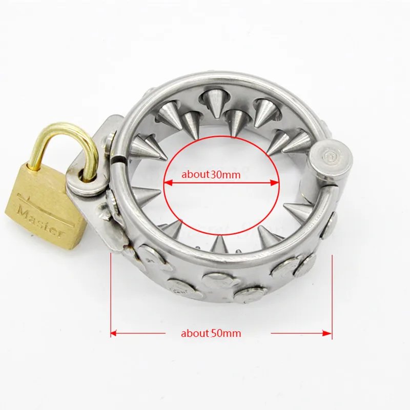 Stainless Steel 2 Rows Teeth Penis Rings,Cock Ring Pendant Scrotum Testicle Bondage,Male Chastity Device,Adult Games For Men