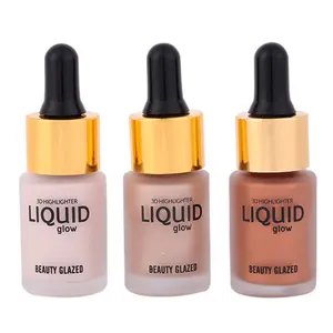 Красота глазурованный жидкий хайлайтер крем для макияжа консилер, Шиммер для лица светящийся ультра-концентрированный Осветляющий бронзирующий дропшиппинг - изображение