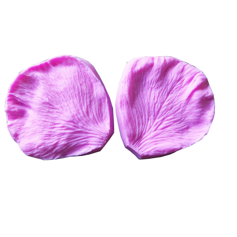 

9535 Big size Rose Petal Clips Silicone Fondant Mold Sugar Mold Cake Decoration Mold Kitchenware DIY Tool