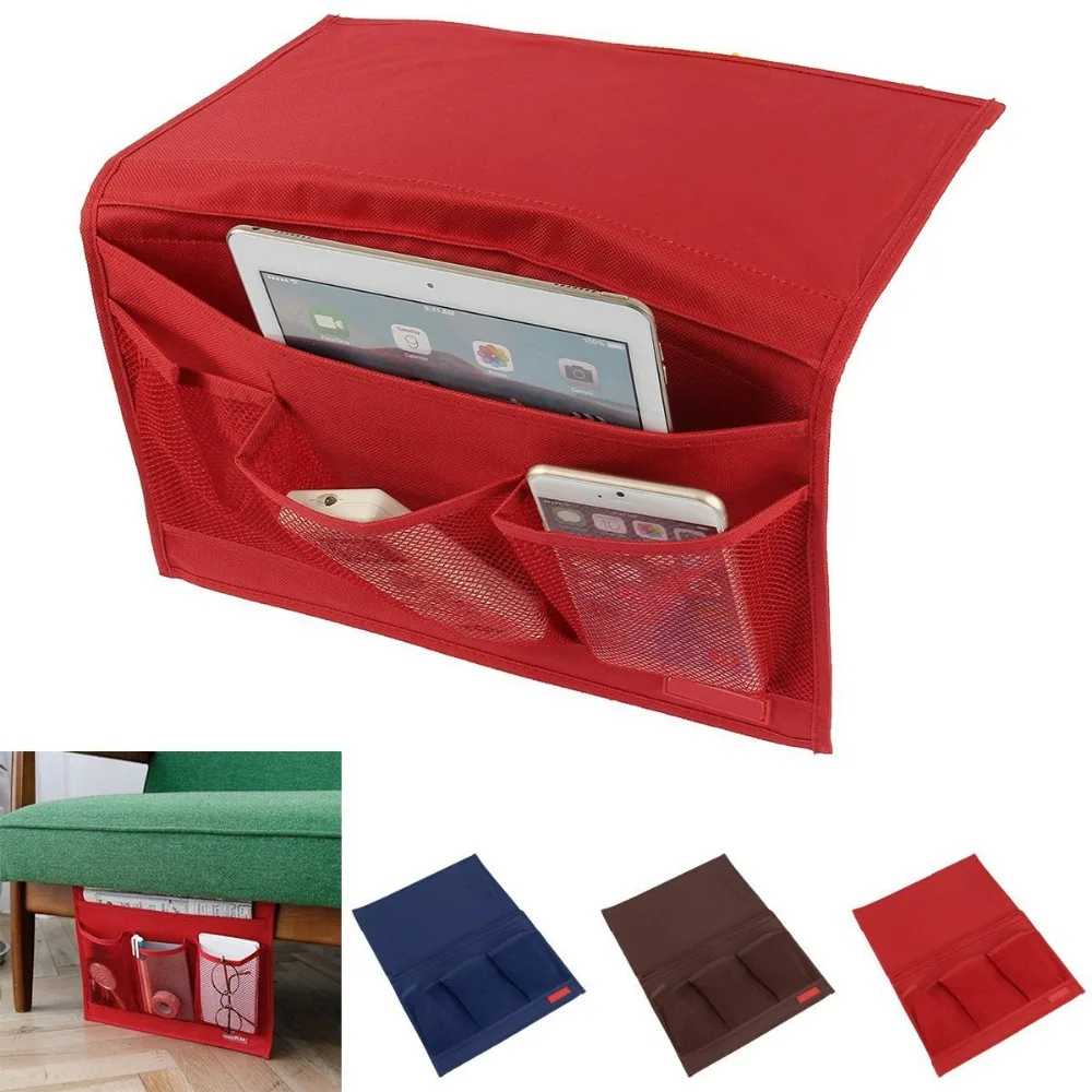 Buy Pockets Bedside Storage Organizer 4 Pocket Bedside