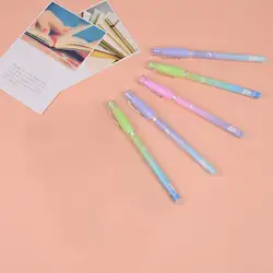 3 шт./лот Kawaii стираемые ручки для школы синие чернила 0,38mm гелевая ручка для офиса Школьные принадлежности Студент, пишущий инструмент милые