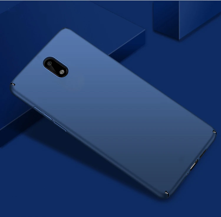 Цветной тонкий 360 полностью гладкий матовый Жесткий ПК чехол для Nokia 3 5 6 2018 7 1 Plus 8