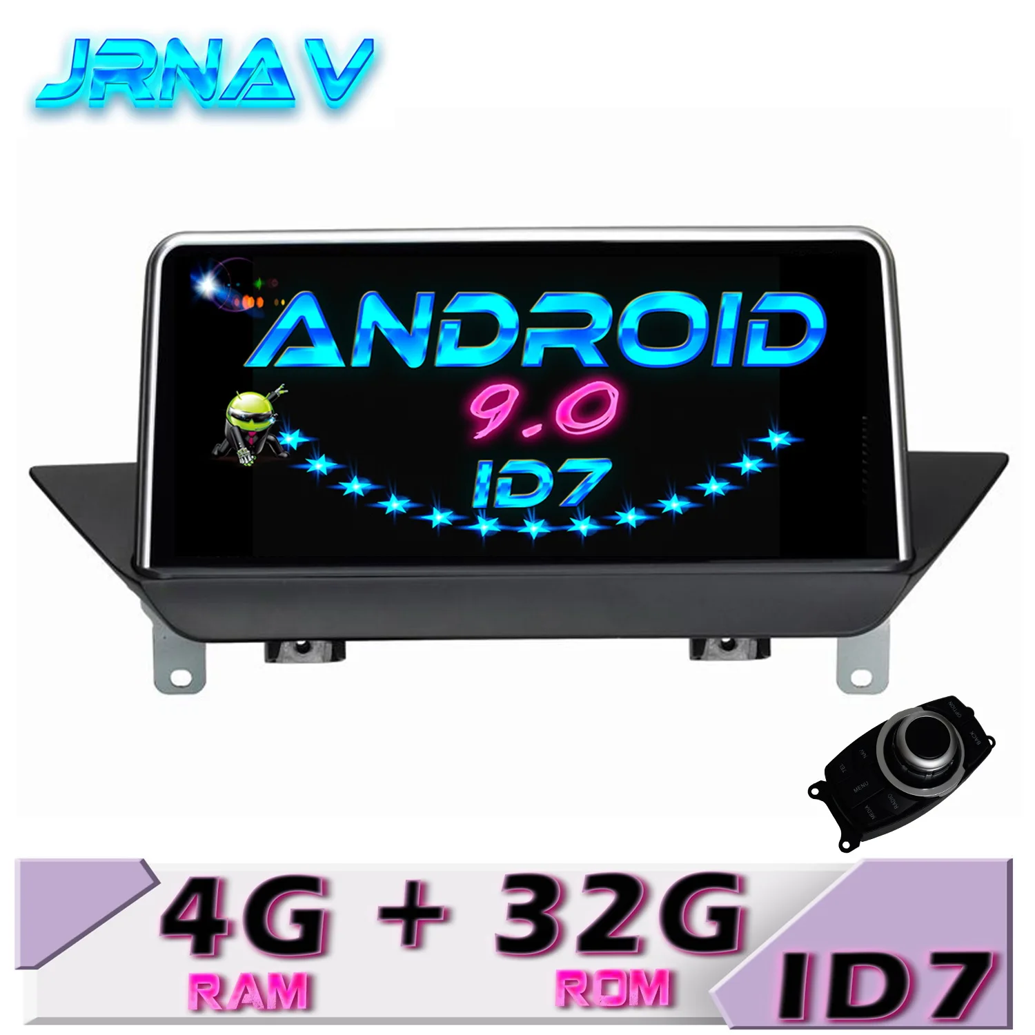 Discount ID7 Android 9.0 Car DVD player FOR bmw X1 E84 2009-2015 with IDrive Without original screen car audio monitor stereo receiver 0