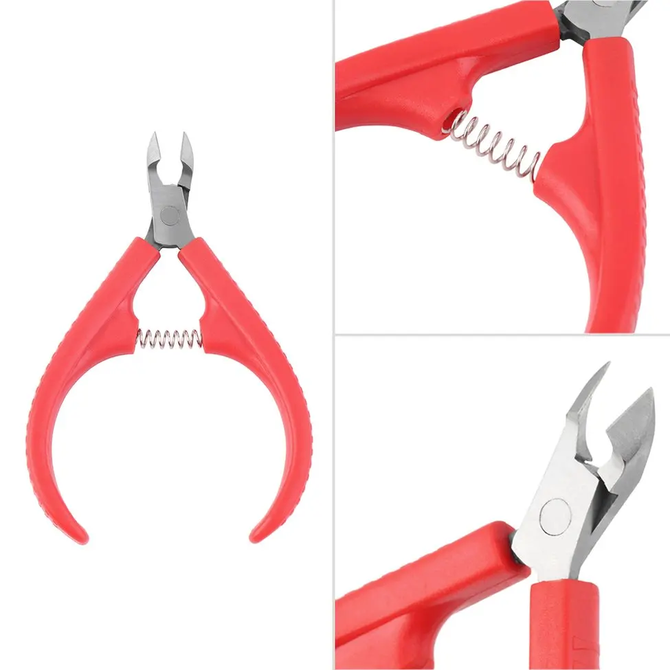 Cuticle Nippers Scissor Cutter Dead Skin Remover Clipper Trimmer Acrylic Stainless Steel Manicure Pedicure Nail Art Care Tools |