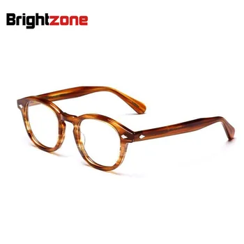 

Brightzone Superb Quality Vintage Full Rim Thick Acetate Unisex Optical Prescription Eye Glasses Frame Spectacles Oculos De Grau