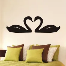 Love Swan Nursery Room Vinyl Art Wall Sticker For Kids Rooms Children ‘S Room Cartoon Diy Wall Decals Mural Home Decoration