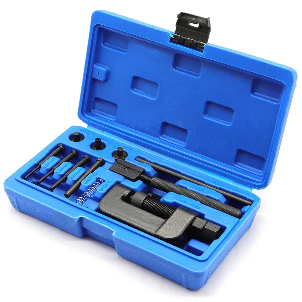 

Motorcycle Bike Chain Breaker Splitter Riveting Tool Repair Tools Set Universal Chain Breaker Splitter Free Dropship