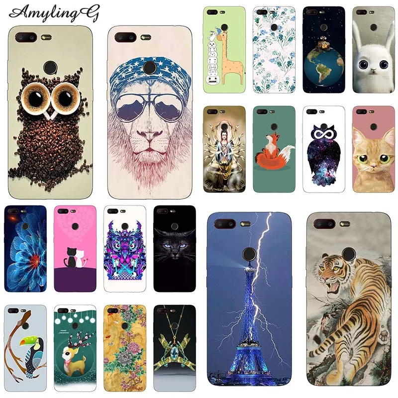 

Colorful Phone Cases For ZTE Nubia V18 V 18 6.01" Case Back Cover Animal Cute Patterned Soft Silicone TPU Fundas Shells Bag Cat