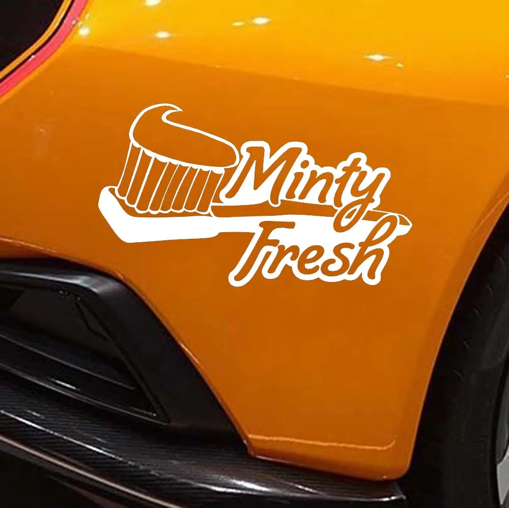 Mint Fresh Vinyl Decal Sticker Imported Tuner Jdm Interesting Personalized Decorative Accessories