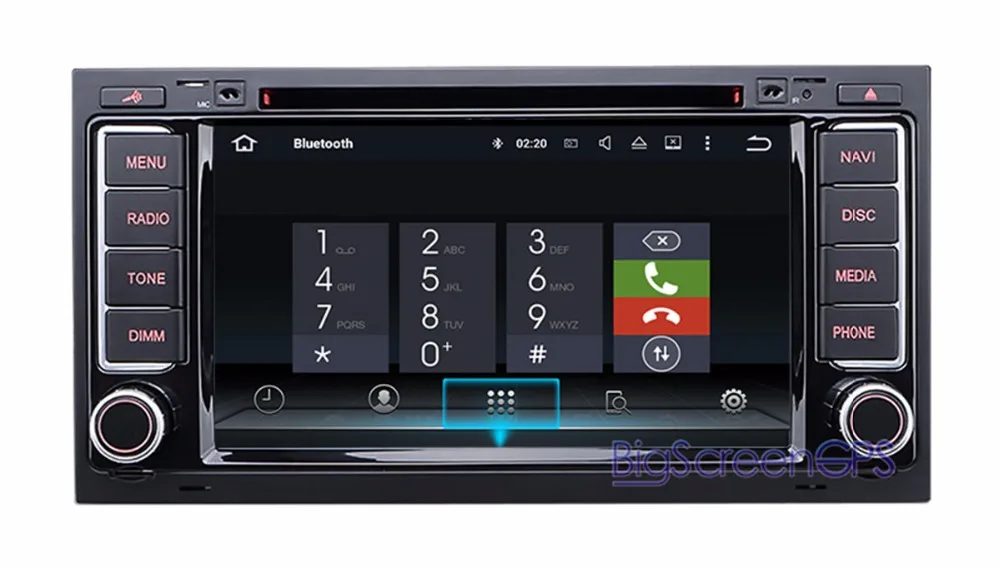 Clearance Quad Core Android 5.1 Car GPS Navigation For VW Volkswagen TOUAREG 2003-2010 T5 2009-2010 Multimedia  Free Map  Bluetooth Stereo 5