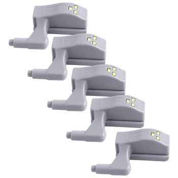 

Universal LED Cabinet Light Hinge Sensor Light Cupboard Inner Hinges Lamp Kitchen Bedroom Wardrobe Night Light