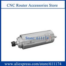 Высокая скорость 24000 об/мин 3.2Kw AC380V 4 подшипник постоянный крутящий момент электродвигатель вращения шпинделя для ER20 100 мм с водяным охлаждением мукомольный Шпиндельный двигатель