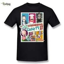 Graphic Man Rick And Morty T-Shirt Digital Direct Print Custom Cotton T Shirt floral and graphic print buttons henley t shirt