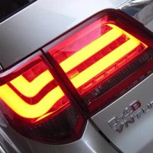 1 пара Фирменная Новинка LED Задние огни хвост Лампы для мотоциклов задние фонари для Toyota Fortuner 2012' автомобилей