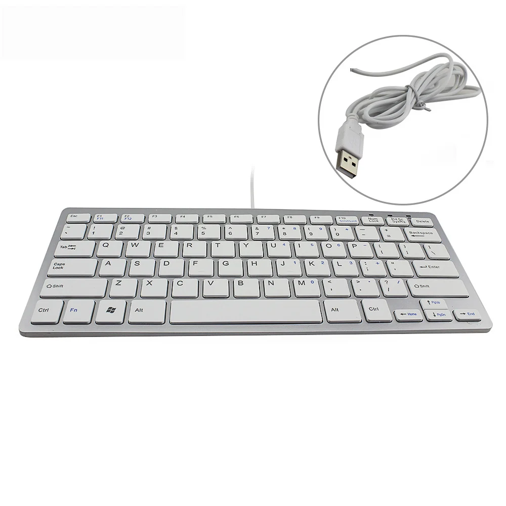 78 keys wired keyboard 