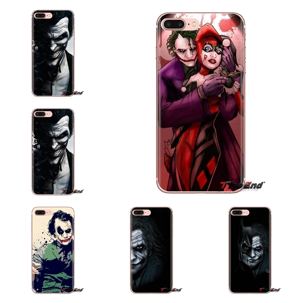 Силиконовый чехол для Samsung Galaxy S3 S4 S5 Mini S6 S7 Edge S8 S9 S10 Plus Note 3 4 5 8 9 Arkham Origins Joker Batman Face |