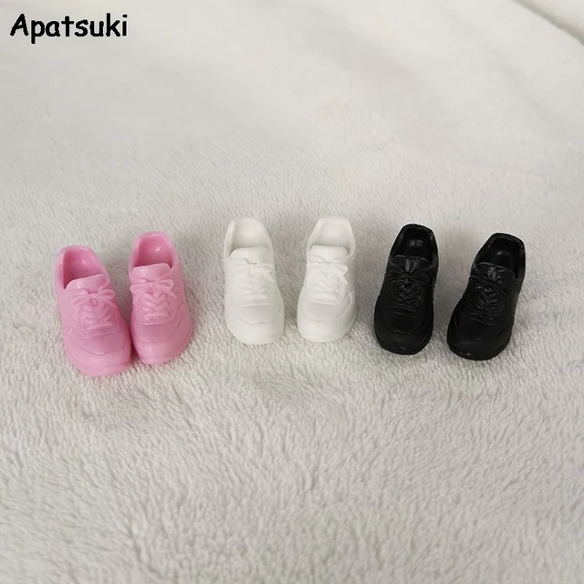 4 Pares De Zapatos De Muñeca De Niña De Plástico Para Blythe