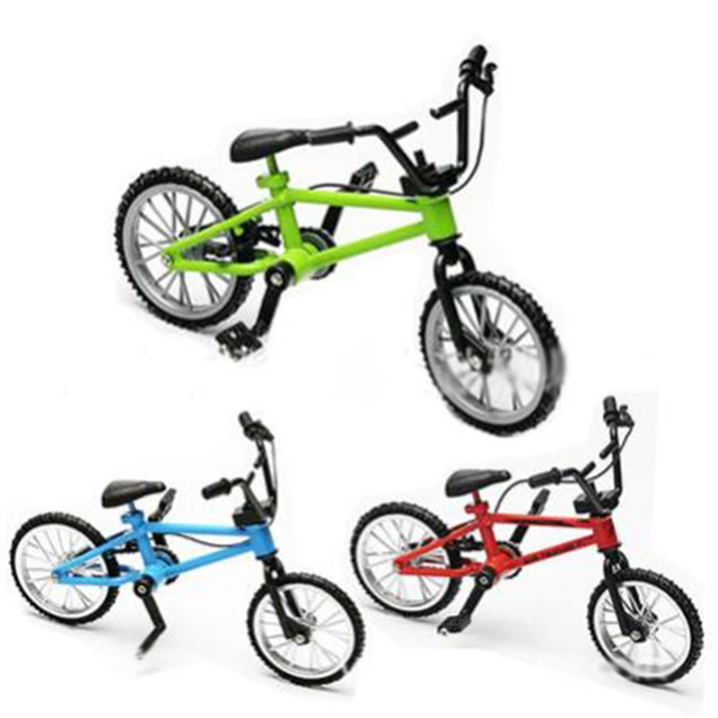 

Fingerboard Bicycle Toys With Brake Rope Blue Simulation Alloy Finger Bmx Bike Children Gift Mini Size New Sale