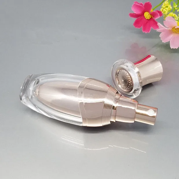 Cream Cosmetic Jar Rose Gold Empty Bottle High Grade Spray Bottle Lotion Pump Set Emulsion Bottle 153050g 15ml 30ml 50ml 100ml (22)