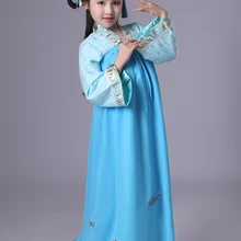Китайский детский костюм Hanfu одежда костюм феи Hanfu детская одежда династии Тан Костюмы Детская старинная одежда