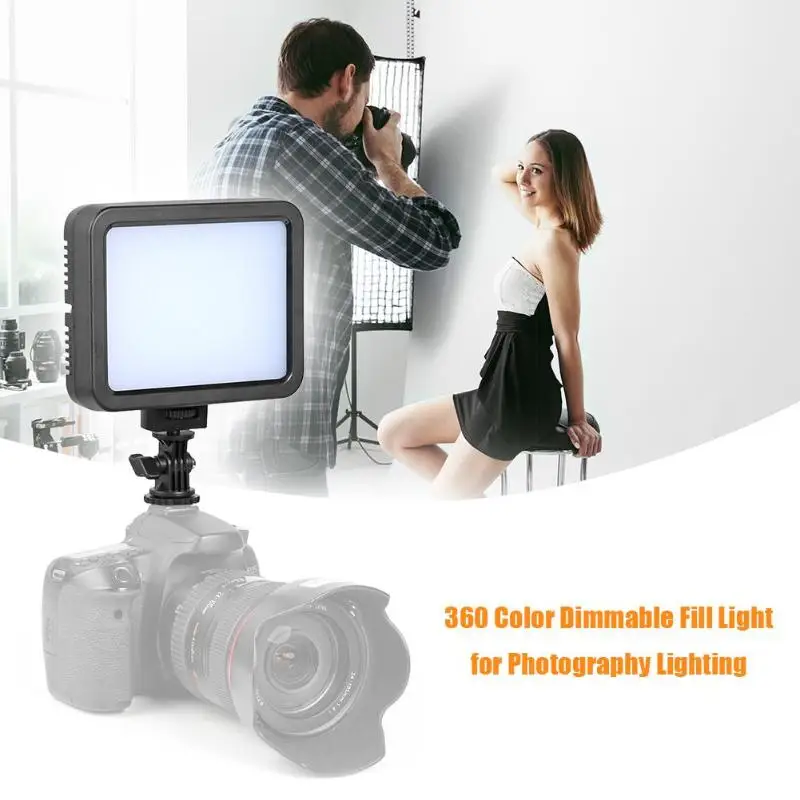 ZF-C139 полноцветная фотография свет 3200 K-5700 K Dimmable заполняющий свет студия видео Лампа фотографическое освещение фото студия реквизит