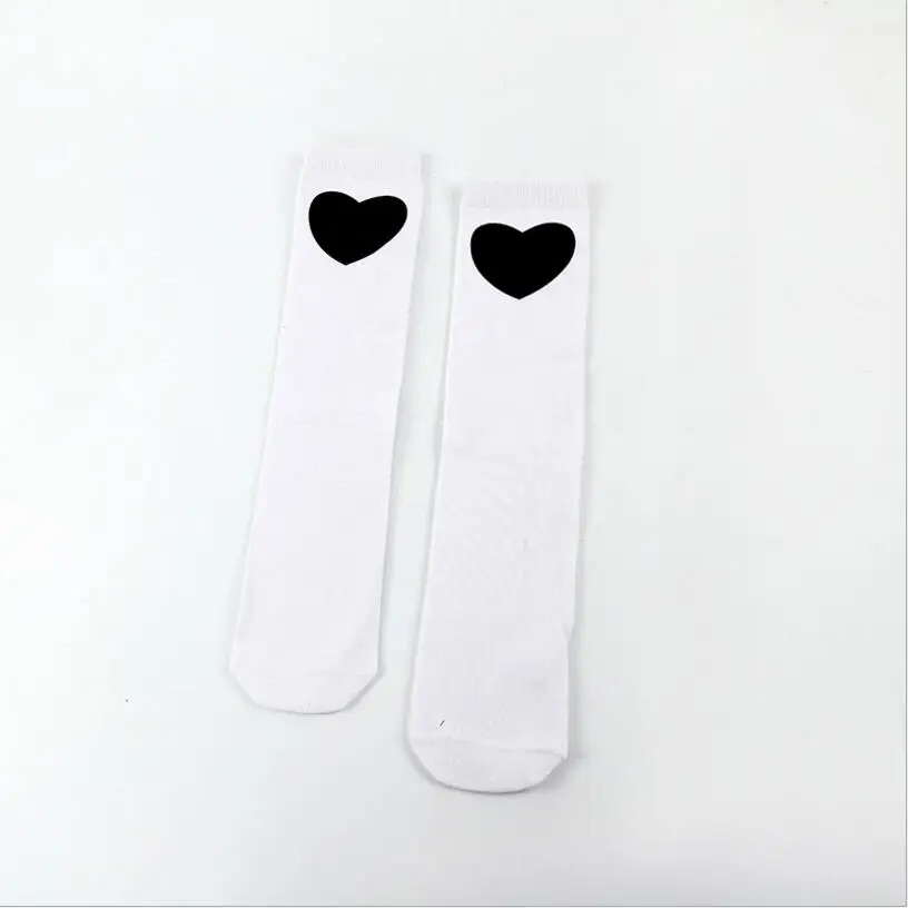 Kids Knee High Socks School White Socks Skate Children Baby Long Tube Leg Warm Girls Boys Football Stripes Cotton Sports - Цвет: kids Socks 13