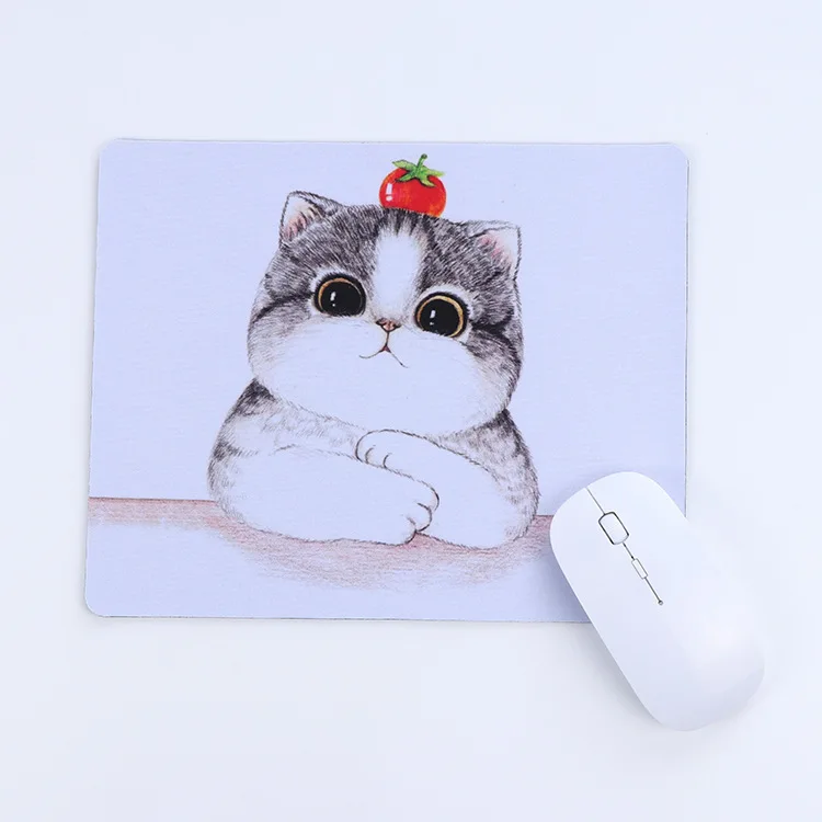 Всерьез задуматься cat веселые настольные коврик для мыши comptuer стол аксессуар