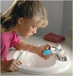 Jokari Whale Faucet Fountain Sprinkler Mini Dolphin In Bath