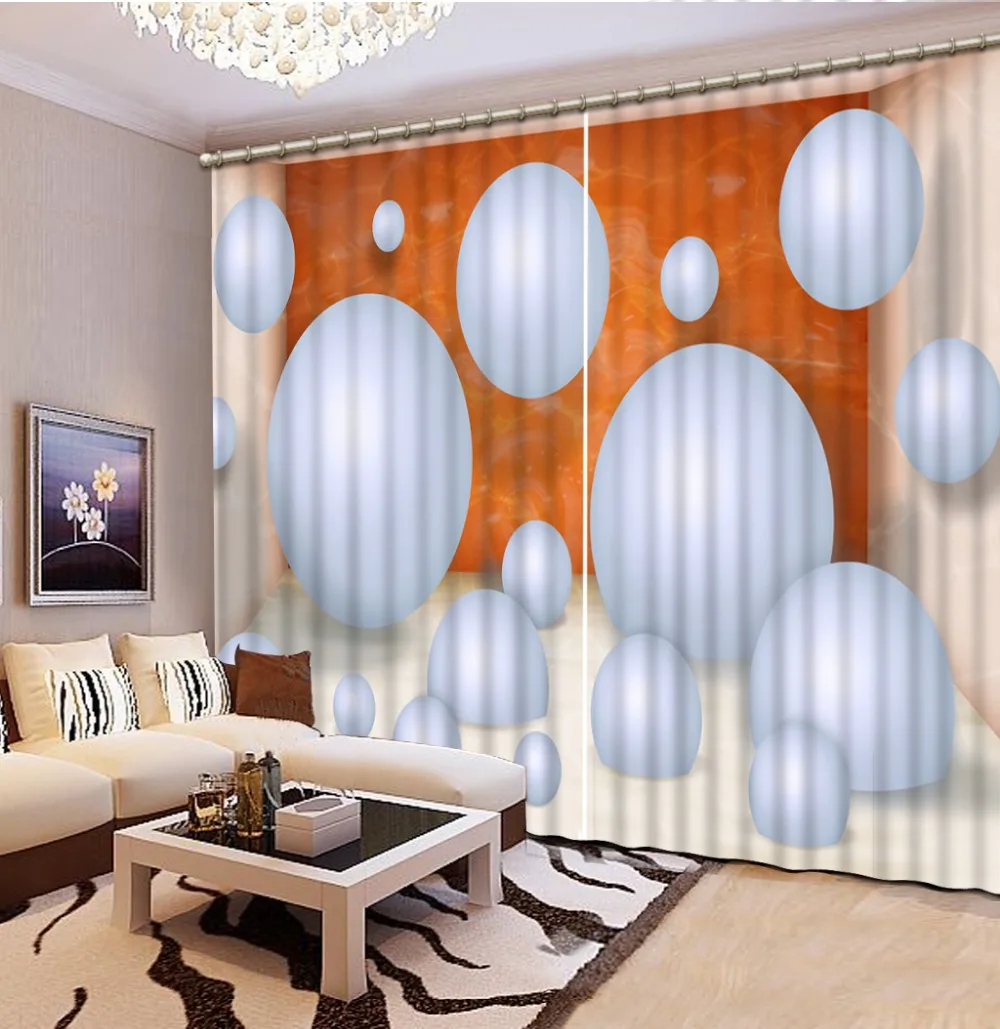 

Fashion 3D Home Decor Beautiful High Quality Costom Modern three-dimensional 3d curtains
