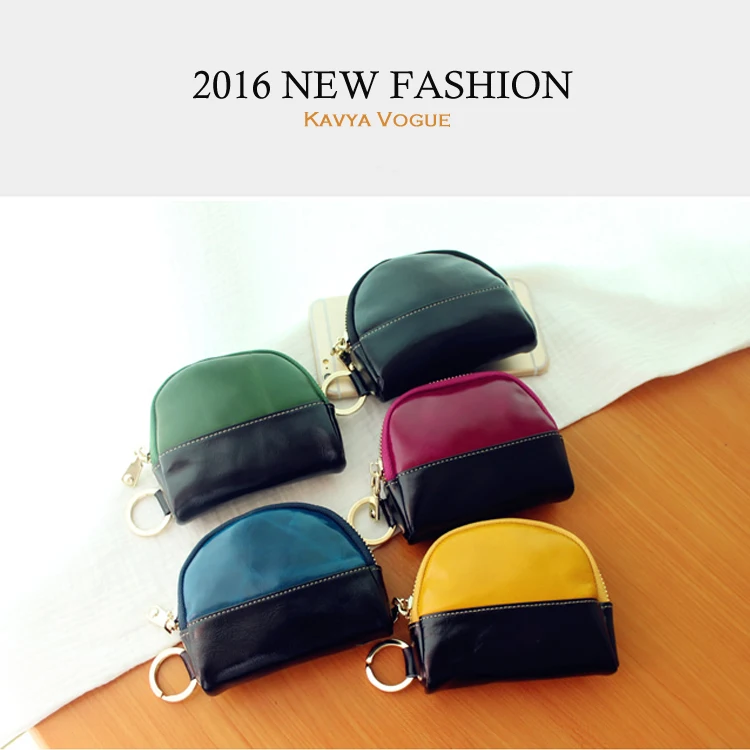 

Ladies Coin Purse Woman Pouch Women Wallets Genuine Leather Purse Coin Bag Credit Card Key Holders Mini Handbag Small Purse