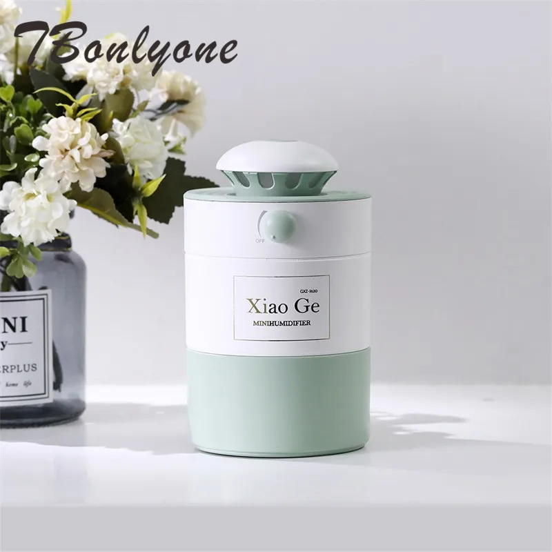 

TBonlyone 500ML Large Capacity Humidifier with Aromatherapy Lamp Water Oil Aroma Diffuser Electric Ultrasonic Air Humidifiers