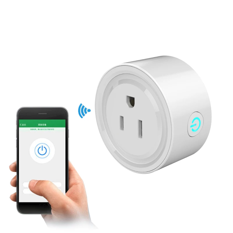 

WIFI US Plug Smart Timing Socket Wireless Outlet Voice Intelligent Control Work with Alexa Google home IFTTT