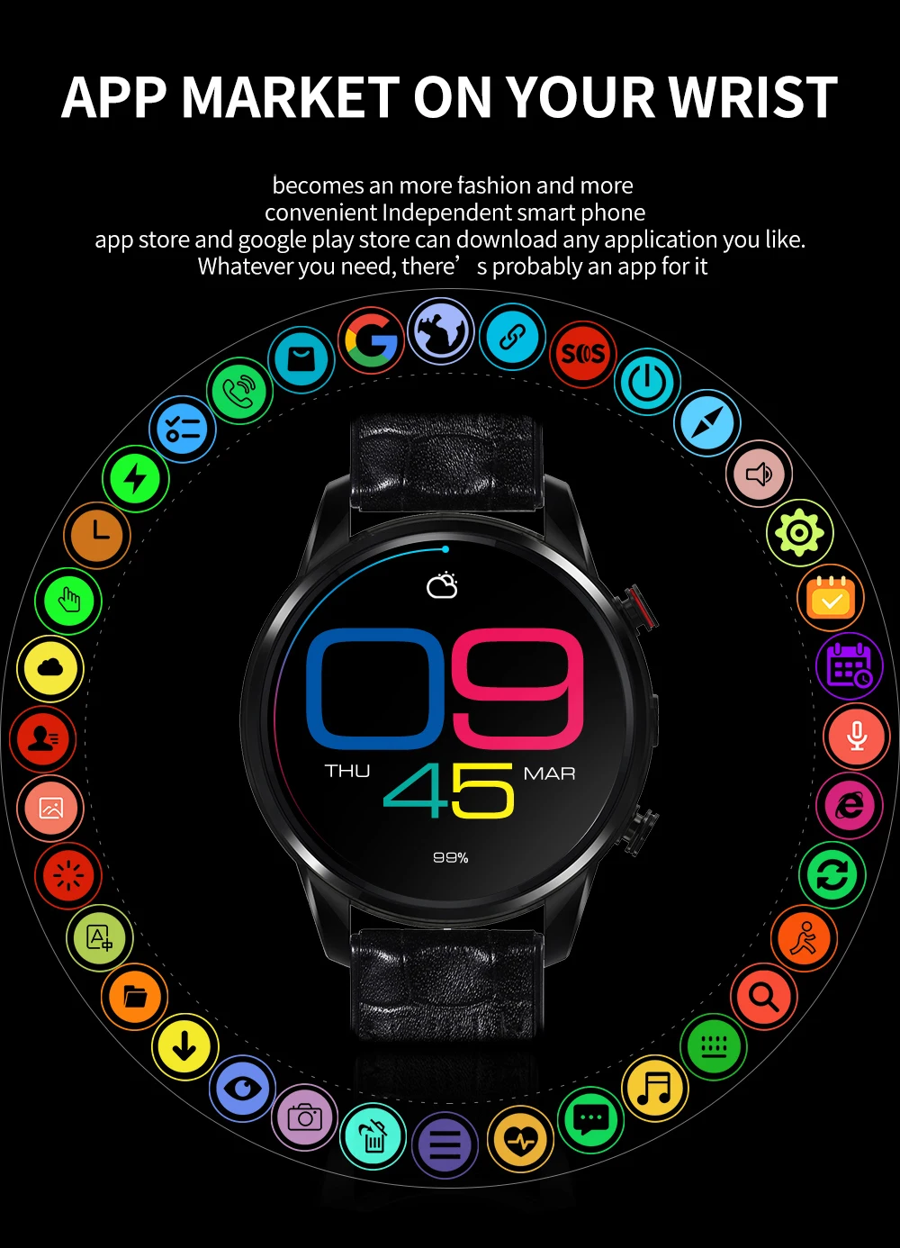 1,39 дюймов AMOLED дисплей sim-карты sos gps Смарт часы монитор сердечного ритма шагомер спортивные часы android камера 2mp наручные часы