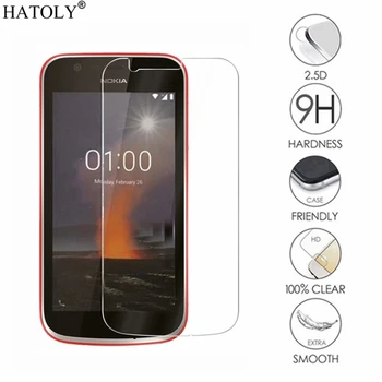 

2PCS Tempered Glass sFor Nokia 1 Ultra-thin Screen Protector for Nokia 1 2018 Film for Nokia 1 Glass TA-1047 TA-1056 HATOLY