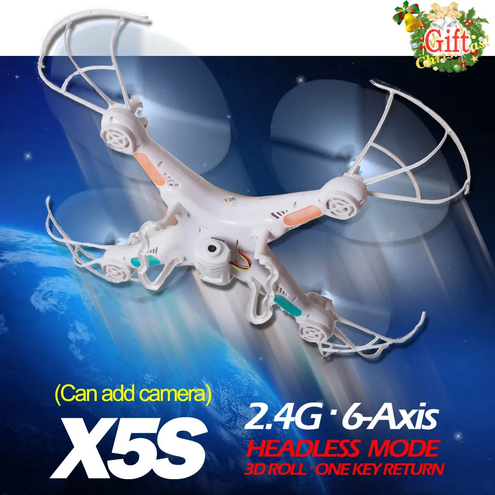 TopsToys X5S RC Helicopter 4CH Remote Control Drone With/ without