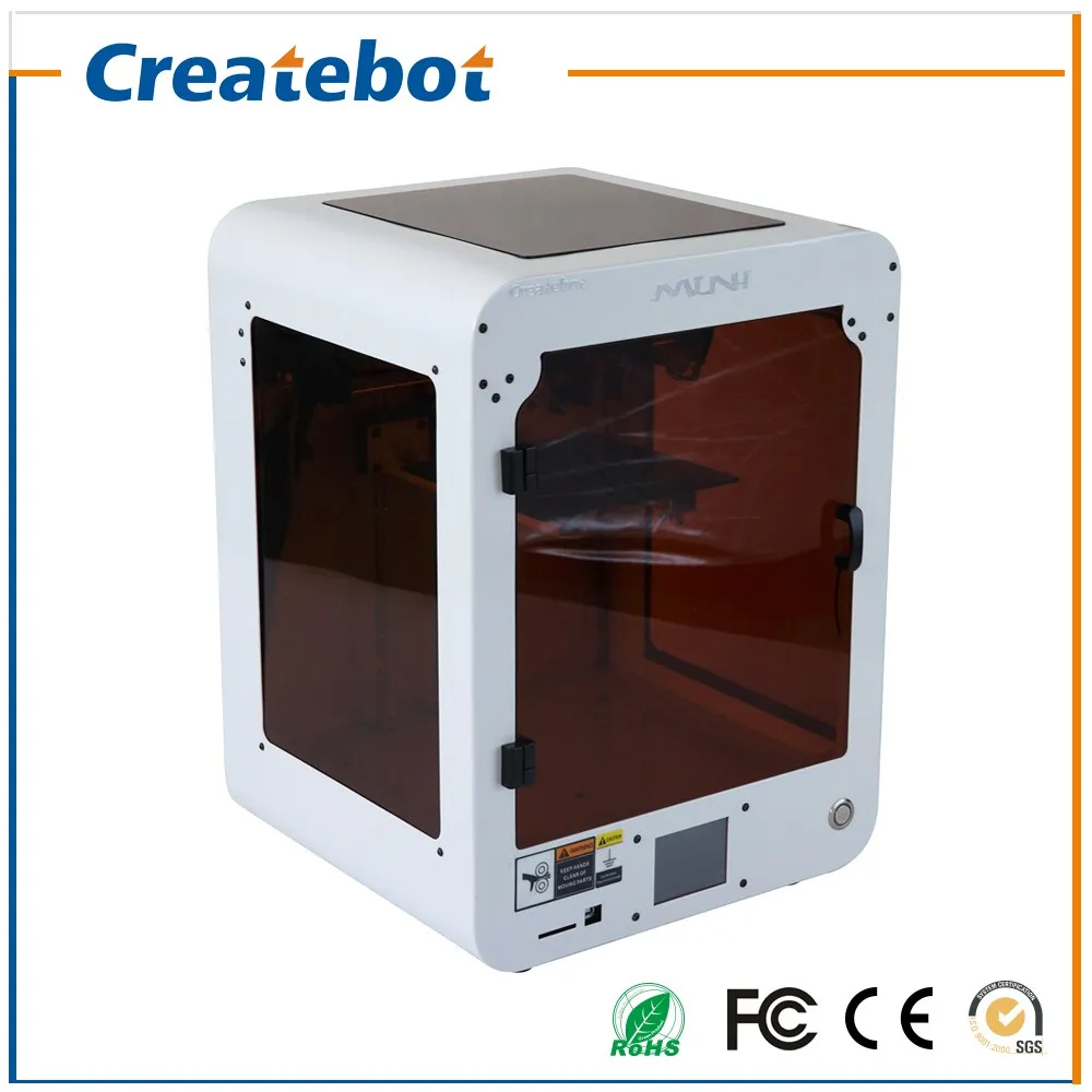 New Createbot Mini 3D Printer Touch Screen 150*150*220mm Printing Area Wade Extruder 0.4mm Nozzle FullyAssmebled 3d printer kit
