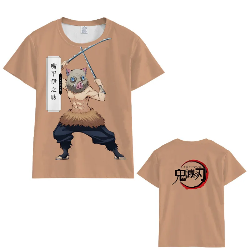 Cosroad Kamado Tanjirou Nezuko футболка демон Slayer Kimetsu No Yaiba косплей футболка для мужчин и женщин топы футболки - Цвет: D