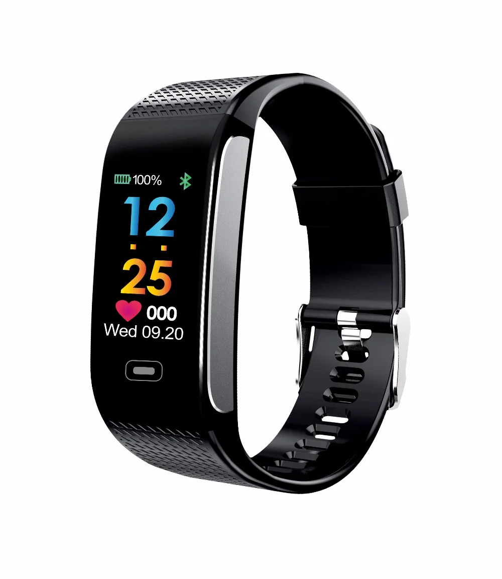 

New Fitness Tracker R18 Smart Bracelet Real-time Heart Rate Monitor down to sec Charging 2 hours Useing 1 weeks waterproof watch