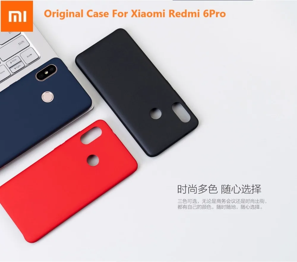 

Original Xiaomi A2Lite Case Ultra Thin Hard Case PC+Panting Protective Cover For Xiaomi Redmi 6Pro A2 Lite