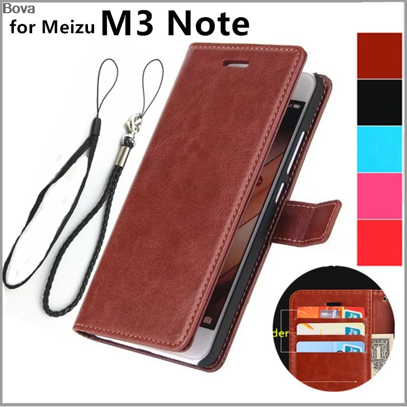 

Fundas MEIZU M3 Note 5.5-inch card holder cover case for Meizu M3 Note pu leather phone case wallet flip cover